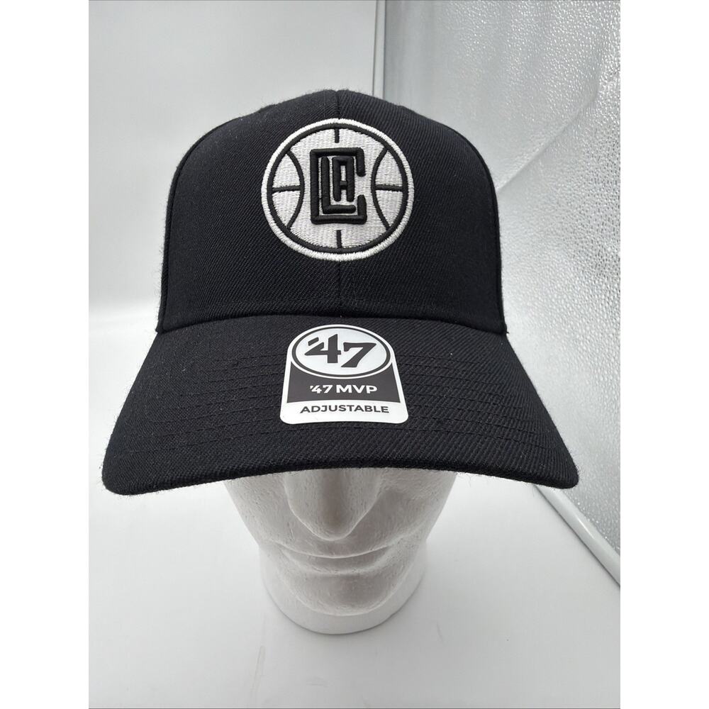 New Era Los Angeles Clippers NBA 47 MVP Black White Design